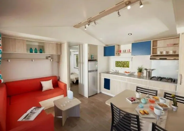 Mobil-home Spacieux Avec Terrasse - 3 - 6 Personnes - Api-1-52-452 * Brem Sur Mer