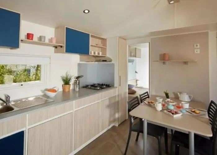 Mobil-home Spacieux Avec Terrasse - 3 - 6 Personnes - Api-1-52-452 Campingplads *